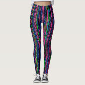 Leggings Glitz et Glam Sparkly Stripes (Devant)
