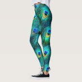 Leggings Gloire de paon (Gauche)