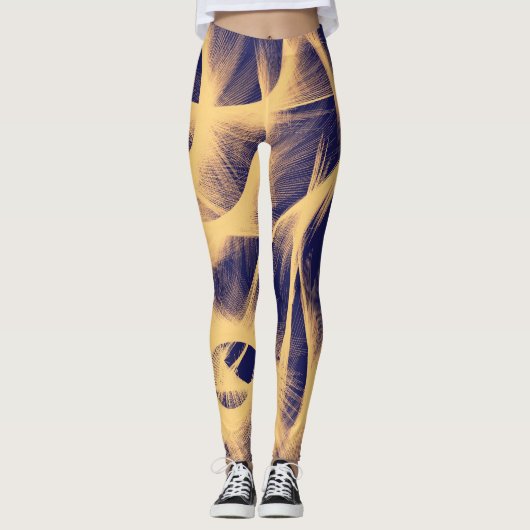 Leggings Gloire violette (Devant)