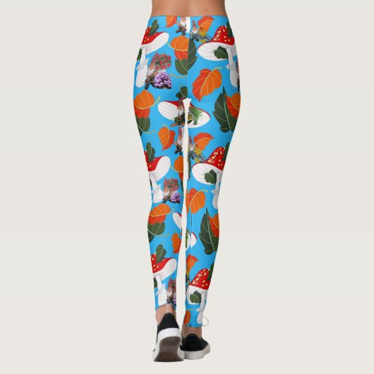 Leggings gnome de champignon (Dos)
