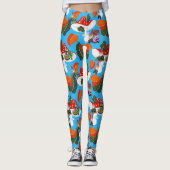Leggings gnome de champignon (Devant)
