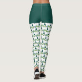 Leggings Gnome de la Saint-Patrick avec chope de bière (Dos)