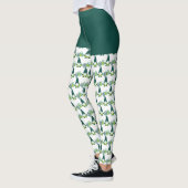 Leggings Gnome de la Saint-Patrick avec chope de bière (Gauche)