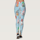 Leggings Gnome de Noël (Dos)