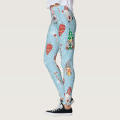 Leggings Gnome de Noël (Gauche)