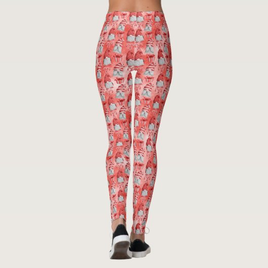 Leggings Gnome de Noël (Dos)