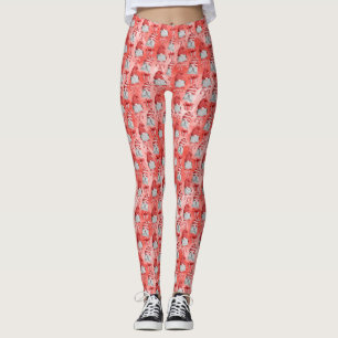 Leggings Gnome de Noël