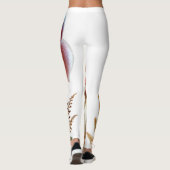Leggings Gnome en fleurs (Dos)
