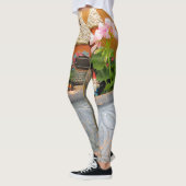 Leggings Gnome géranium 03 (Gauche)