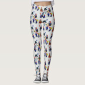LEGGINGS GNOMES CONSTRUIRE SNOWMAN (Devant)