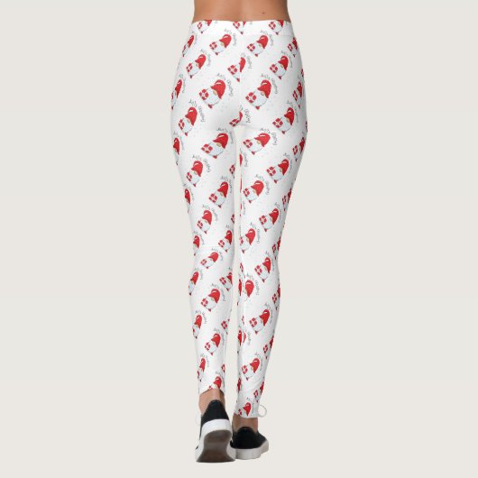 Leggings Gnomes de Noël (Dos)