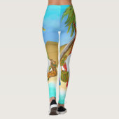 LEGGINGS GNOMES DE PLAGE (Dos)