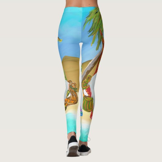 LEGGINGS GNOMES DE PLAGE (Dos)