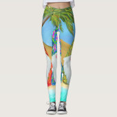 LEGGINGS GNOMES DE PLAGE (Devant)