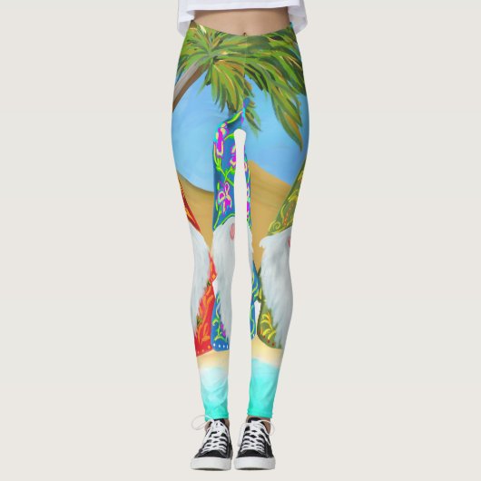 LEGGINGS GNOMES DE PLAGE (Devant)