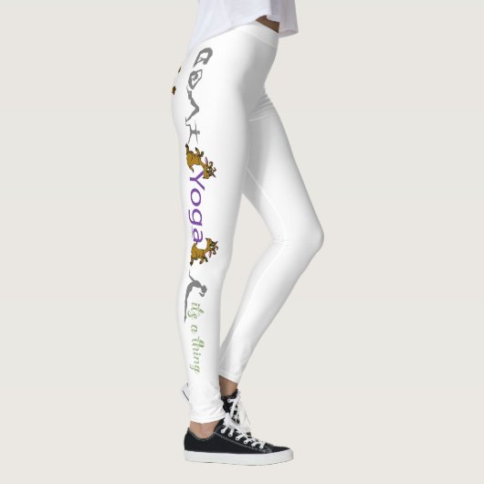 Leggings GOAT YOGA | C'est une chose | GetYerGoat™ original (Droite)