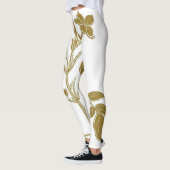 Leggings Gold Floral (Gauche)