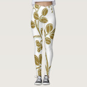 Leggings Gold Floral (Devant)