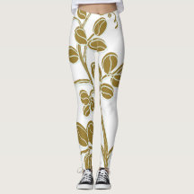 Gold Floral