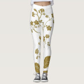 Leggings Gold Floral (Devant)
