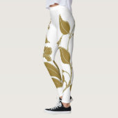 Leggings Gold Floral (Gauche)