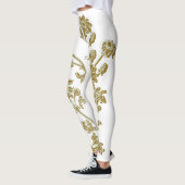 Leggings Gold Floral (Gauche)