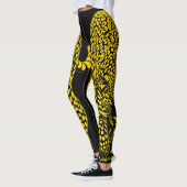 Leggings gold Leopard Print (Gauche)