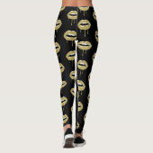 Leggings Gold Luxury Beauty Glam Gold Drips (Dos)