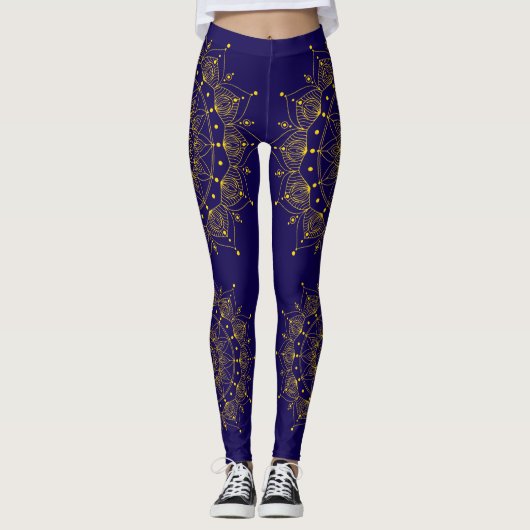 Leggings Gold Mandala (Devant)
