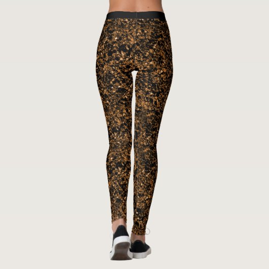 Leggings Gold Sparkle (Dos)