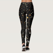 Leggings Gold Star - Confortable et élégant (Dos)