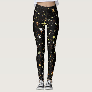 Leggings Gold Star - Confortable et élégant