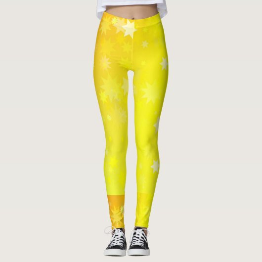 Leggings Gold Star féminine (Devant)