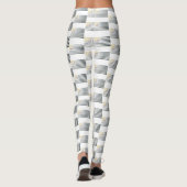 Leggings Gold Stars Silver Stripes (Dos)