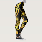 Leggings Gold Streak Midnight (Droite)