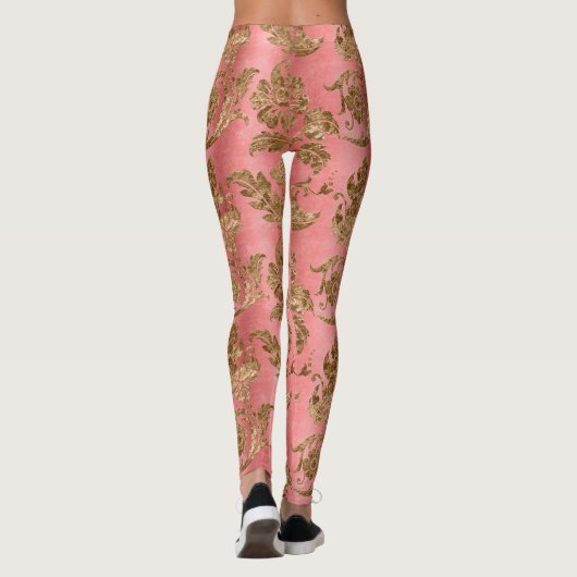 Leggings Gold Velvet Series Design 7 (Dos)