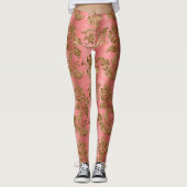 Leggings Gold Velvet Series Design 7 (Devant)