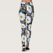 Leggings Golden Baroque : Floral Chain Texture (Dos)