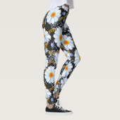 Leggings Golden Baroque : Floral Chain Texture (Droite)