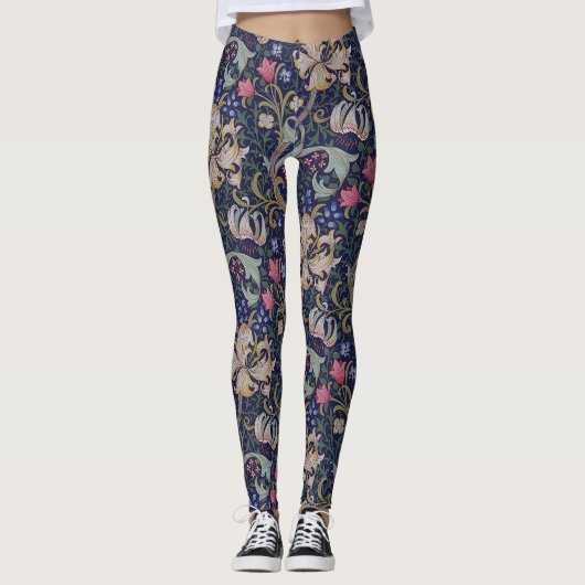 Leggings Golden Lily, William Morris (Devant)