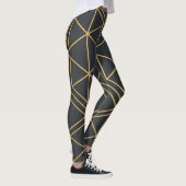 Leggings Golden Line Geometry – Seamless Elegant Geometric (Droite)