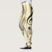 Leggings Golden Plectron - Design élégant pour les mélomane (Gauche)