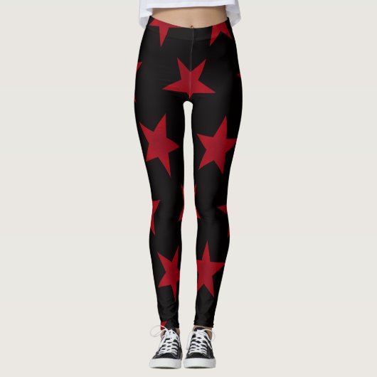 Leggings Golden Stars Motif 8 (Devant)