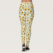 Leggings Golden Sunflower Bliss (Dos)