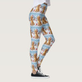 Leggings Goldendoodle Winter Wonderland Christmas Joy (Droite)
