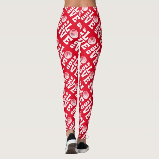 Leggings Golf Love Print (Dos)