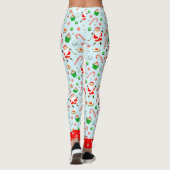 Leggings golf Noël (Dos)