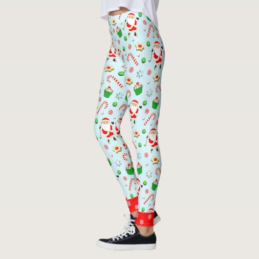 Leggings golf Noël (Gauche)