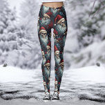 Leggings Gothique Noël Crânes foncés Chapeaux de Noël Gothm<br><div class="desc">Célébrez la saison des Fêtes avec nos crânes de Noël gothiques à Santa Hats - Leggings rouges et noirs, conçu pour ajouter une touche de festivité unique à vos séances de yoga. Ces leggings combinent avec maîtrise des styles gothiques et alternatifs avec l'esprit traditionnel de vacances, insufflant votre garde-robe d'entraînement...</div>