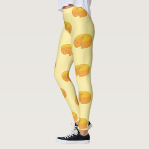 Leggings Gouda Cheese Arrondit La Gastronomie Néerlandaise 